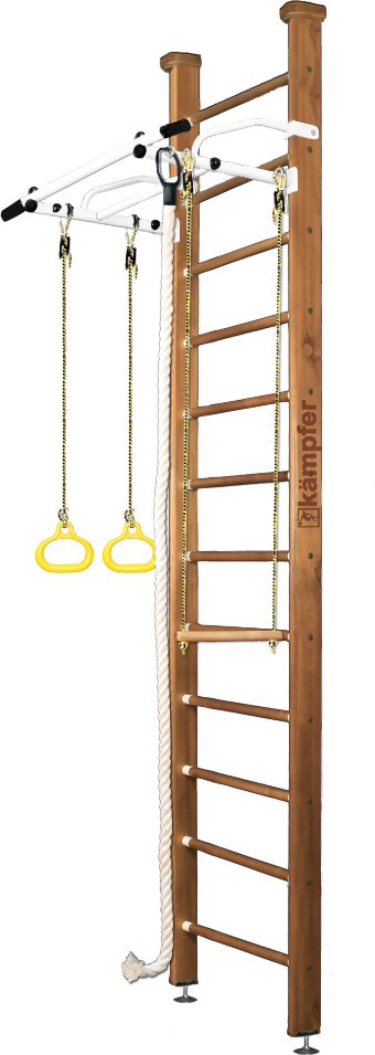 

Детский спортивный комплекс Kampfer Helena Ceiling (3 м, ореховый/белый)