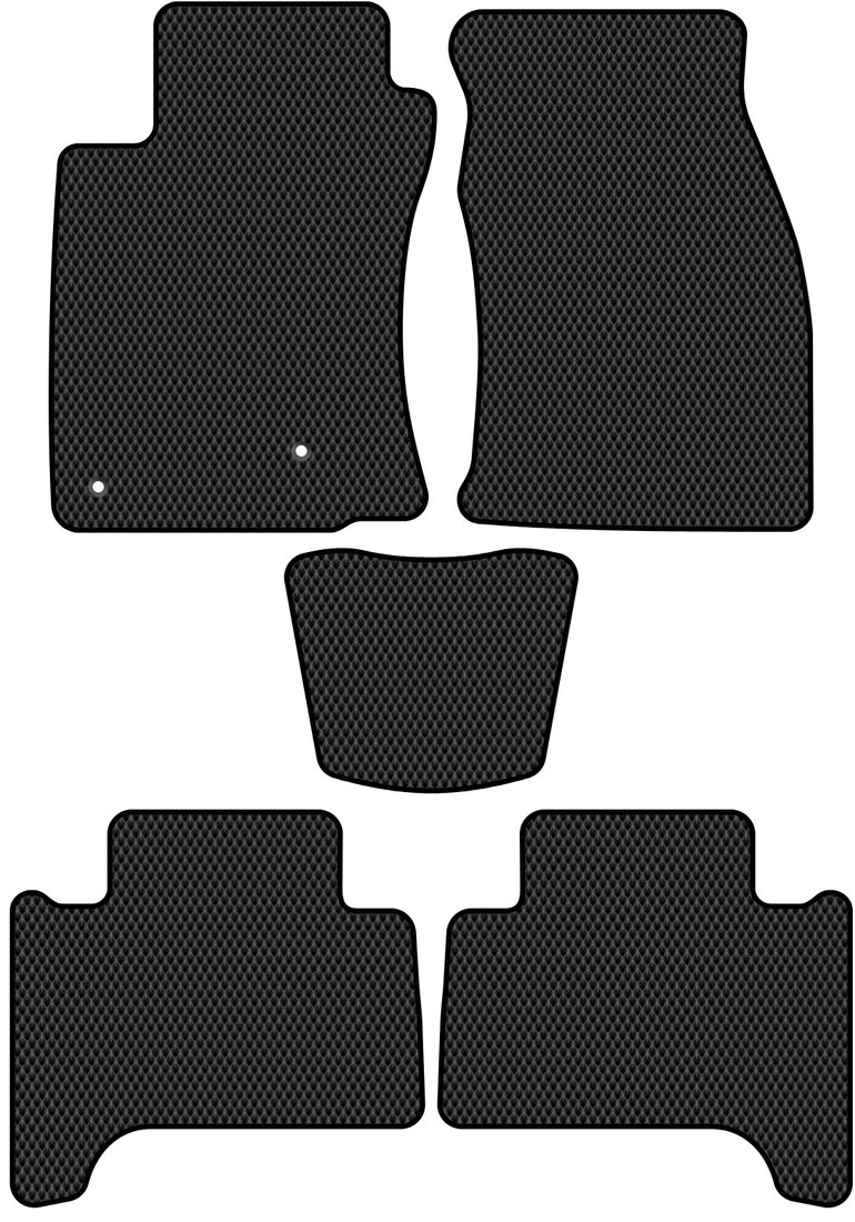 

Комплект ковриков для авто Alicosta Lexus GX470 (suv / j120) 2002 - 2009 (черный, ромб)