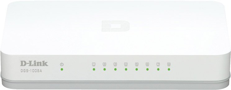 

Неуправляемый коммутатор D-Link DGS-1008A/D1A