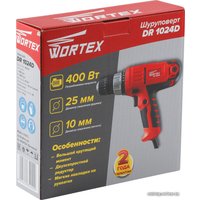 Дрель-шуруповерт Wortex DR 1024 D