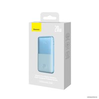 Внешний аккумулятор Baseus Bipow Pro Digital Display Fast Charge 20W Overseas Edition 10000mAh (бирюзовый)