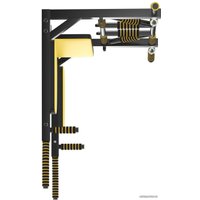 Турник с брусьями GetActive Force multi 4GA-16 (черный/желтый)