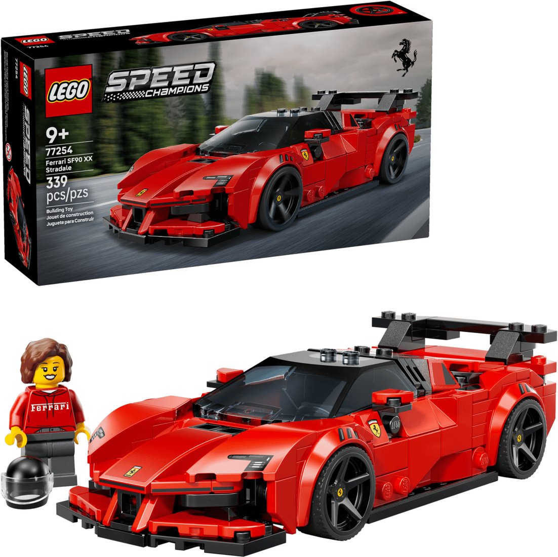 

Конструктор LEGO Speed Champions 77254 Спорткар Ferrari SF90 XX Stradale