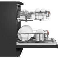 Отдельностоящая посудомоечная машина Weissgauff DW 4508 Inverter Autoopen Black