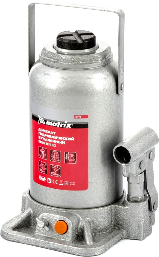 

Бутылочный домкрат Matrix 50778 20т