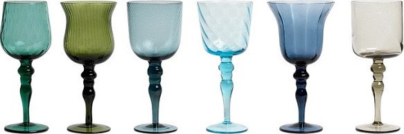Набор бокалов для вина Bitossi Diseguale MCV02003 (6шт)