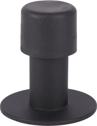 Упор дверной Зенит универсальный УД-01 5 см (матовый черный)