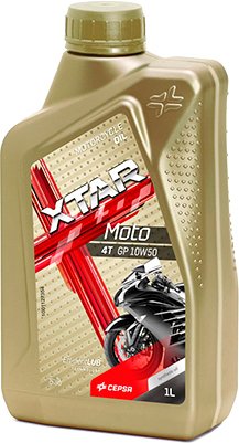 

Моторное масло CEPSA Moto 4T GP 10W-50 1л