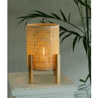 Настольная лампа AksHome AKS тип 1 1LED (натуральное дерево)