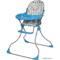 Высокий стульчик Polini Kids Disney Baby 252 (собачки, бирюзовый)