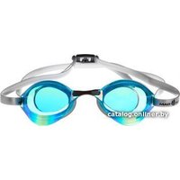 Очки для плавания Mad Wave Turbo Racer II Rainbow (бирюзовый)