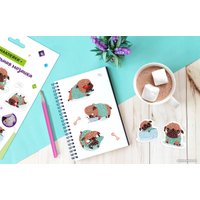 Алмазная мозаика  ФРЕЯ Мопсы ALVN-114 в Лиде