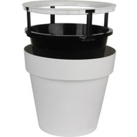 Кашпо Liveingreen Протея (16.6л, белый)