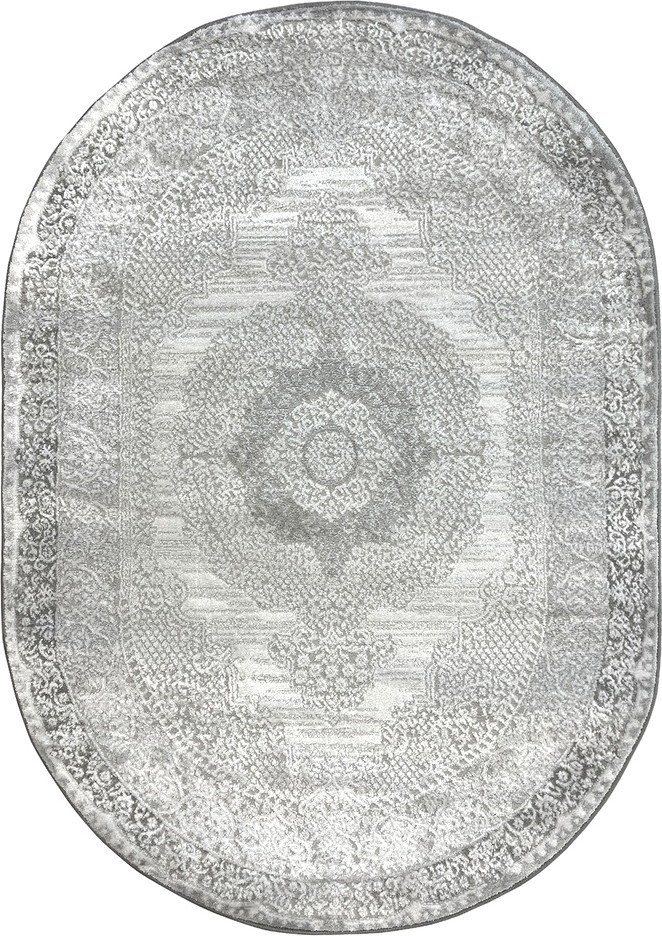 

Ковер для жилой комнаты Safyun Eva LZ140-LIGHT-GREY-OVAL (2x3)