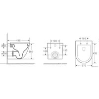 Унитаз подвесной WeltWasser Merzbach 043 GL-WT