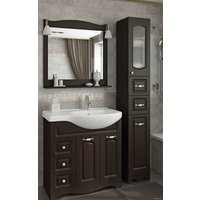  Francesca Тумба Империя 83L M-1001419 с умывальником Коралл 83 (венге)