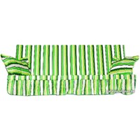 Сиденье + 2 подушки МебельСад для садовых качелей 1800х580 (с904) 020.796