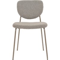 Стул Stool Group Gigi DRC-9155-B (темно-серый букле/ножки серые)