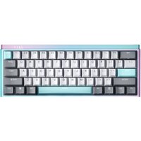 Клавиатура Durgod K330w Plus Ice Cream (Gateron CAP V2 Crystal Silent Red)