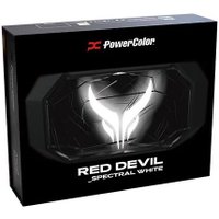 Видеокарта PowerColor Red Devil Spectral White AMD Radeon RX 9070 XT 16GB GDDR6 RX9070XT 16G-E/OC/WHITE
