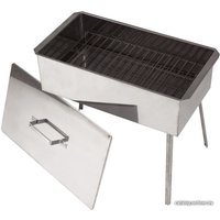 Коптильня КЕДР плюс К2-0.8БНПн на ножках (нерж. сталь 0.8 мм)