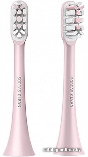 Сменная насадка Soocas X3 Clean (розовый, 2 шт)