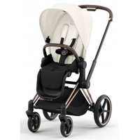 Универсальная коляска Cybex Priam IV (2 в 1, Off White/Rose Gold)