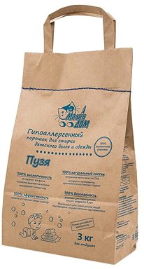 

Стиральный порошок Милин дом Детский Пузя крафт-пакет (3 кг)
