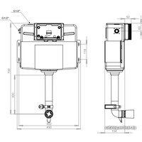 Инсталляция для унитаза Lavinia Boho Relfix 38020010