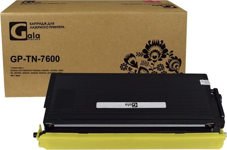 

Картридж Gala-print GP-TN-7600 (аналог Brother TN-7600)