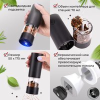 Электроперечница Makkua Spices series RG-02 USB Type-C