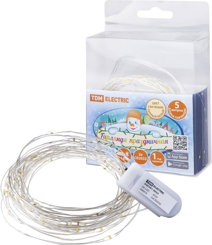 

Светодиодная гирлянда TDM Electric SQ0361-0055