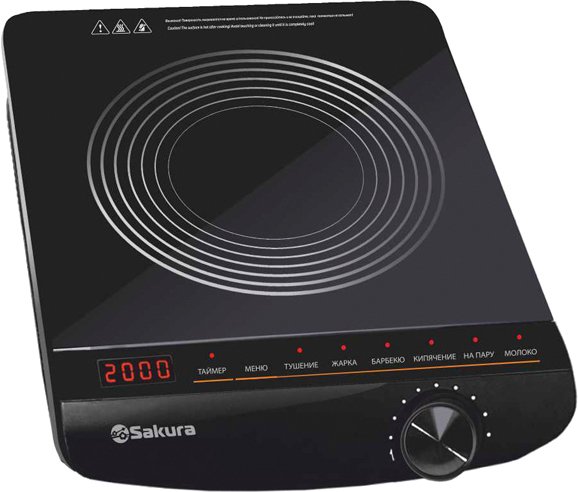 

Настольная плита Sakura SA-7162 Premium