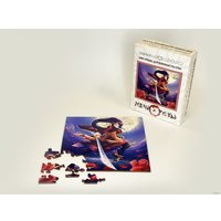 Мозаика/пазл Нескучные игры Фигурные деревянные пазлы. Мечи и розы 8225