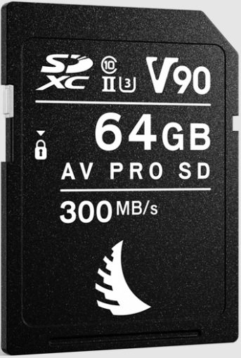 

Карта памяти Angelbird AV Pro SD MK2 64GB V90 AVP064SDMK2V90