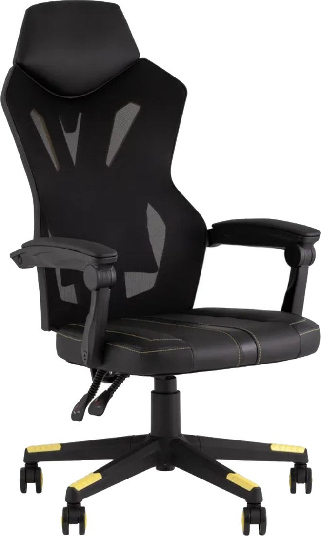

Игровое (геймерское) кресло TopChairs Айронхайд GMP-010 (желтый)