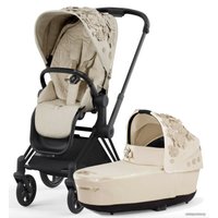Универсальная коляска Cybex Priam IV (2 в 1, Simply Flowers Nude Beige)