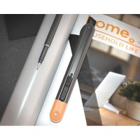 Нож строительный Deli HT4003C 3шт