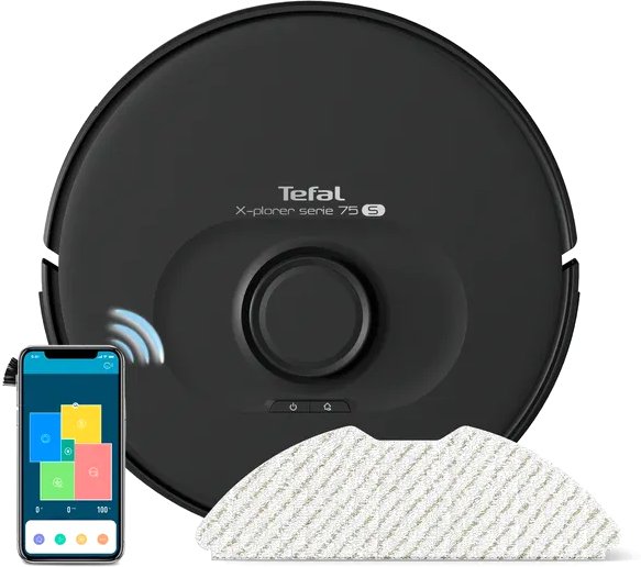 

Робот-пылесос Tefal Tefal X-plorer Serie 75 S RG8575WH