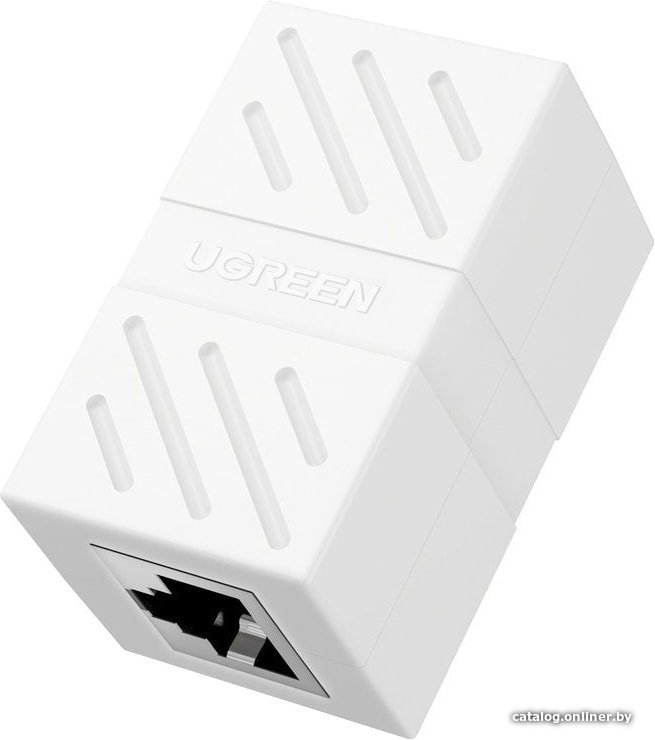 Коннектор-соединитель Ugreen NW114 20311 RJ-45 - RJ-45 (1 шт., белый)