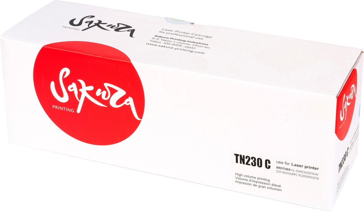 

Картридж Sakura Printing SATN230C (аналог Brother TN-230C)