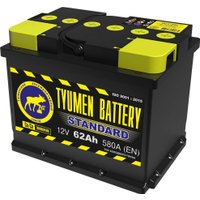 Автомобильный аккумулятор Tyumen Battery Standard R+ (62 А·ч)