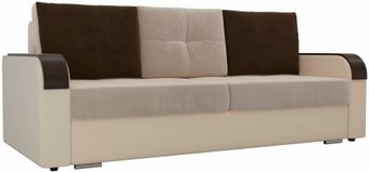 Лига диванов Мейсон 102132 (бежевый/коричневый)