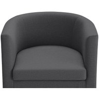 Интерьерное кресло Mio Tesoro Агата 351 (темно-серый 1173)