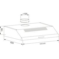 Кухонная вытяжка Making Oasis Everywhere UP-50I (F)