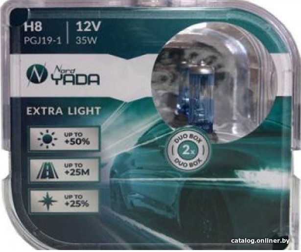Галогенная лампа Nord Yada H8 Extra Light 2шт