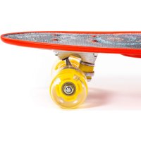 Скейтборд Полесье 89588 59 см (красный/желтый)