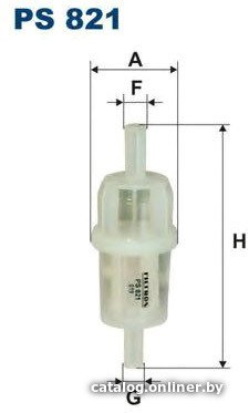Топливный фильтр Filtron PS821