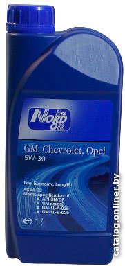 Моторное масло Nord Oil Specific Line 5W-30 Chevrolet/Opel/GM NRSL005 1л