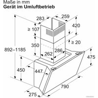 Кухонная вытяжка NEFF D88IAN2S0